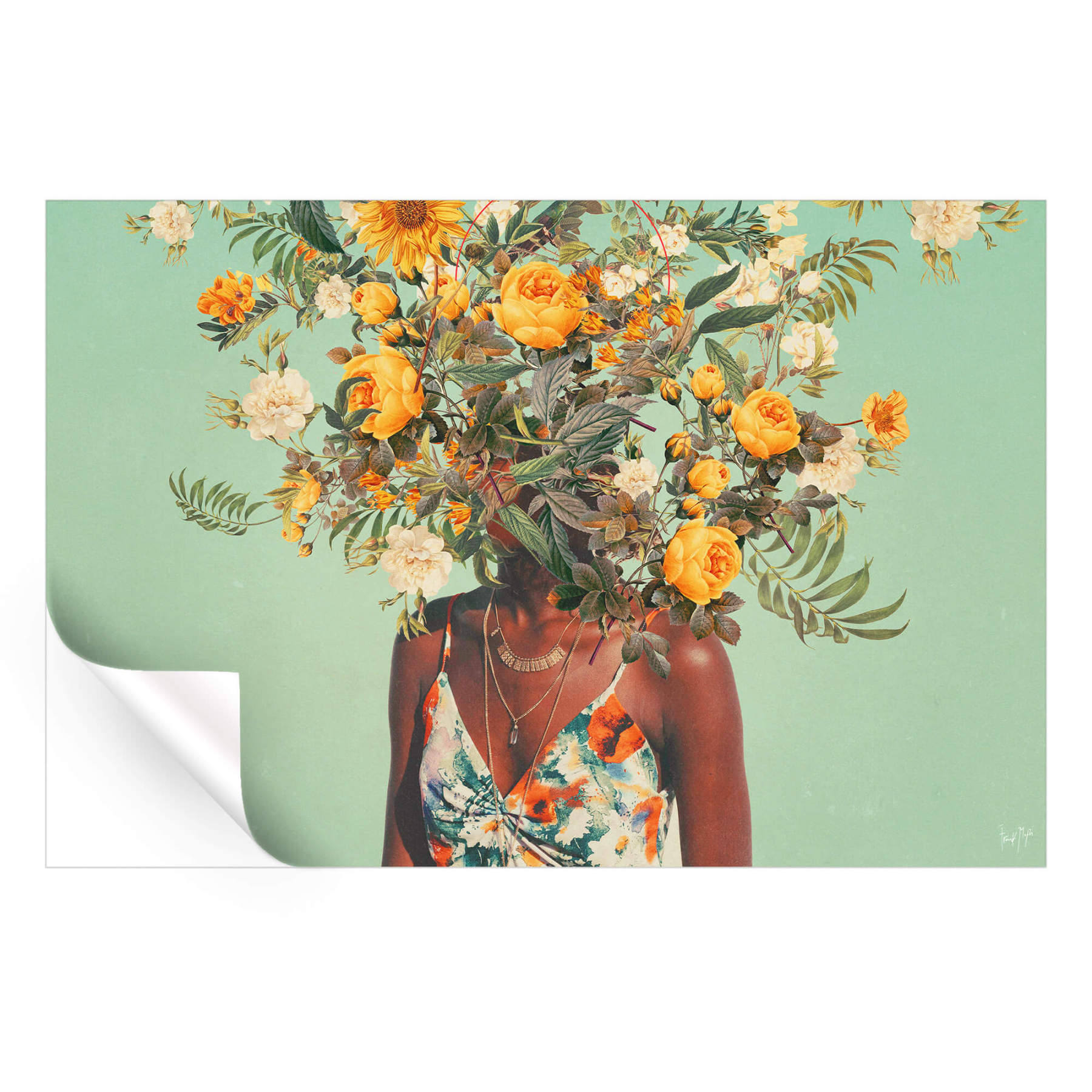 Vintage Portrait Wall Art ArtFab Print #HM1889