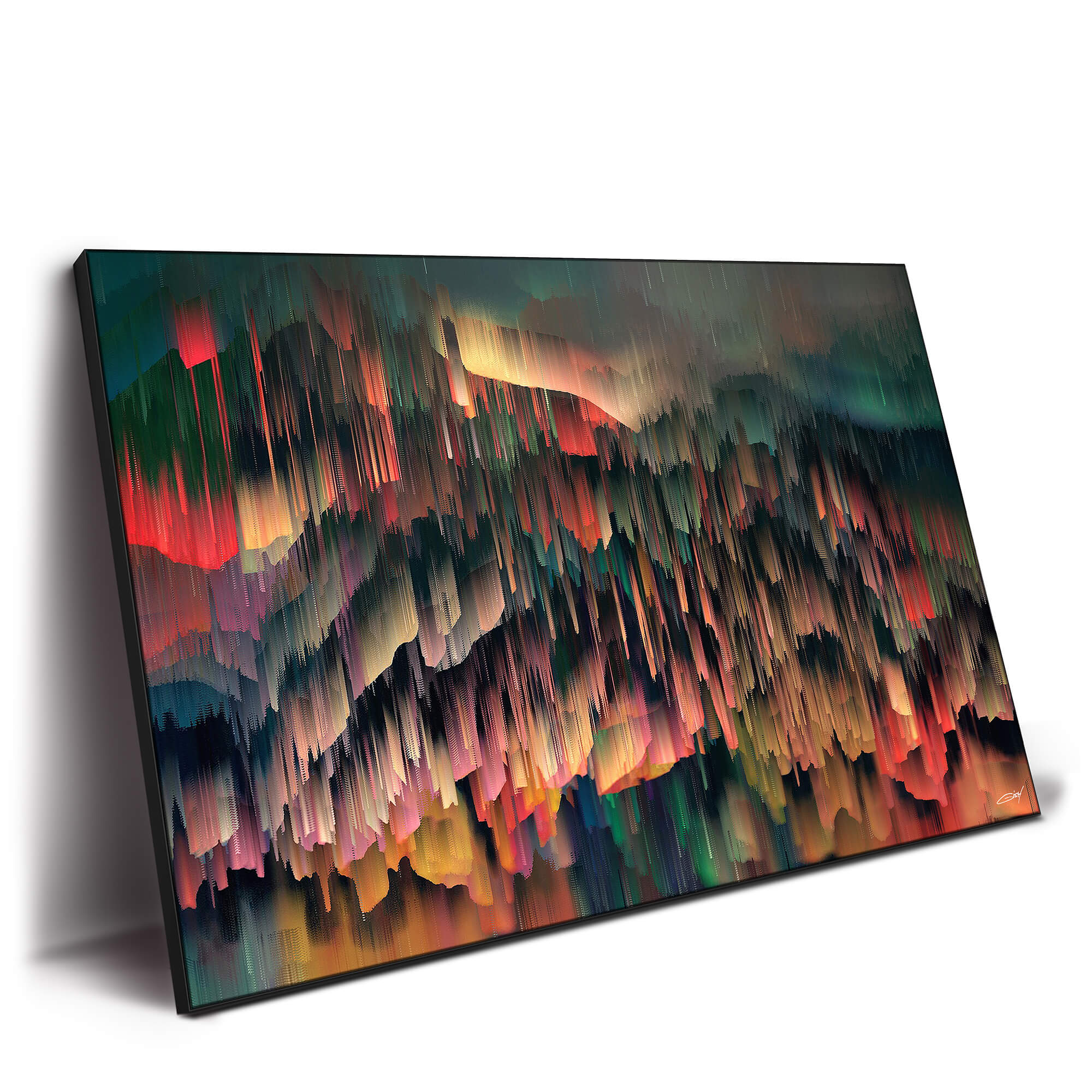 Colorful Abstract Art Painting hand-painted #HM1893