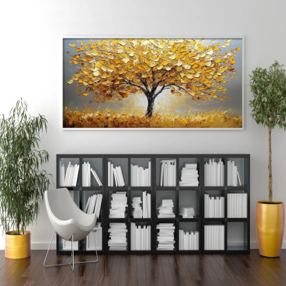 Plaster Art Painting hand - painted #HM1716