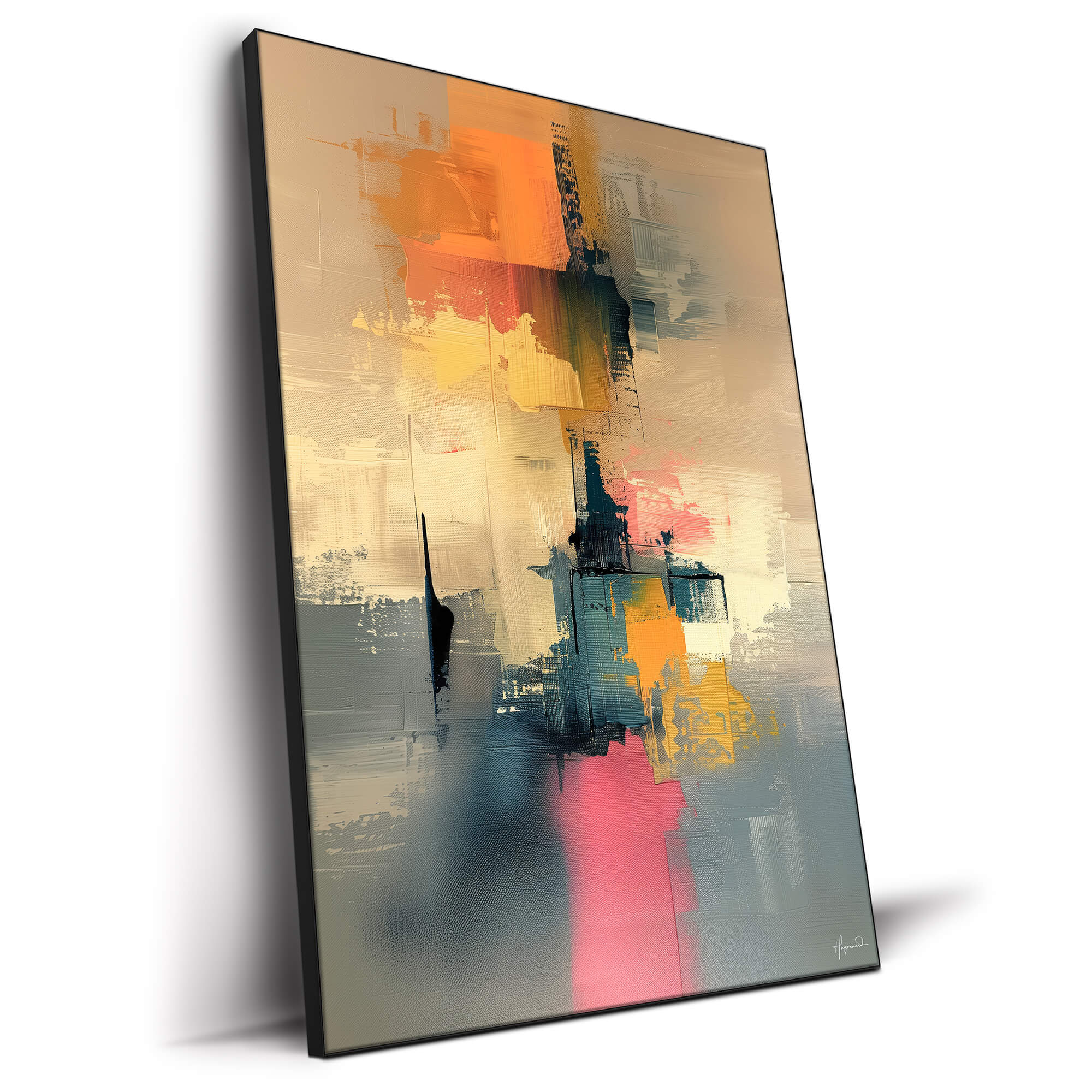 Abstract Landscape Art Painting hand-painted #HM1878