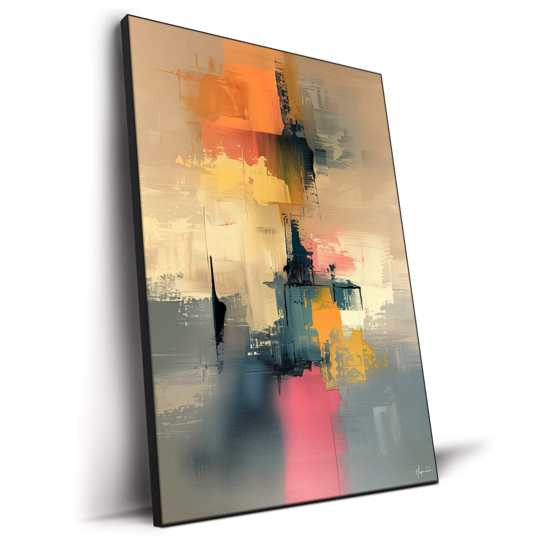 Abstract Landscape Art Painting hand-painted #HM1878