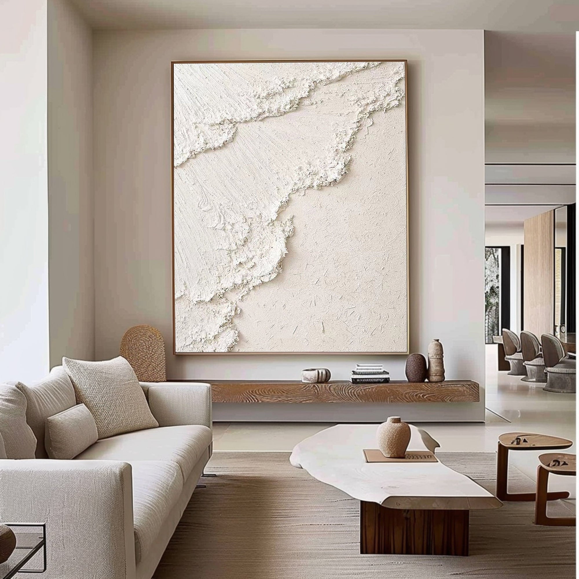 Plaster Art Painting hand-painted #HM1811