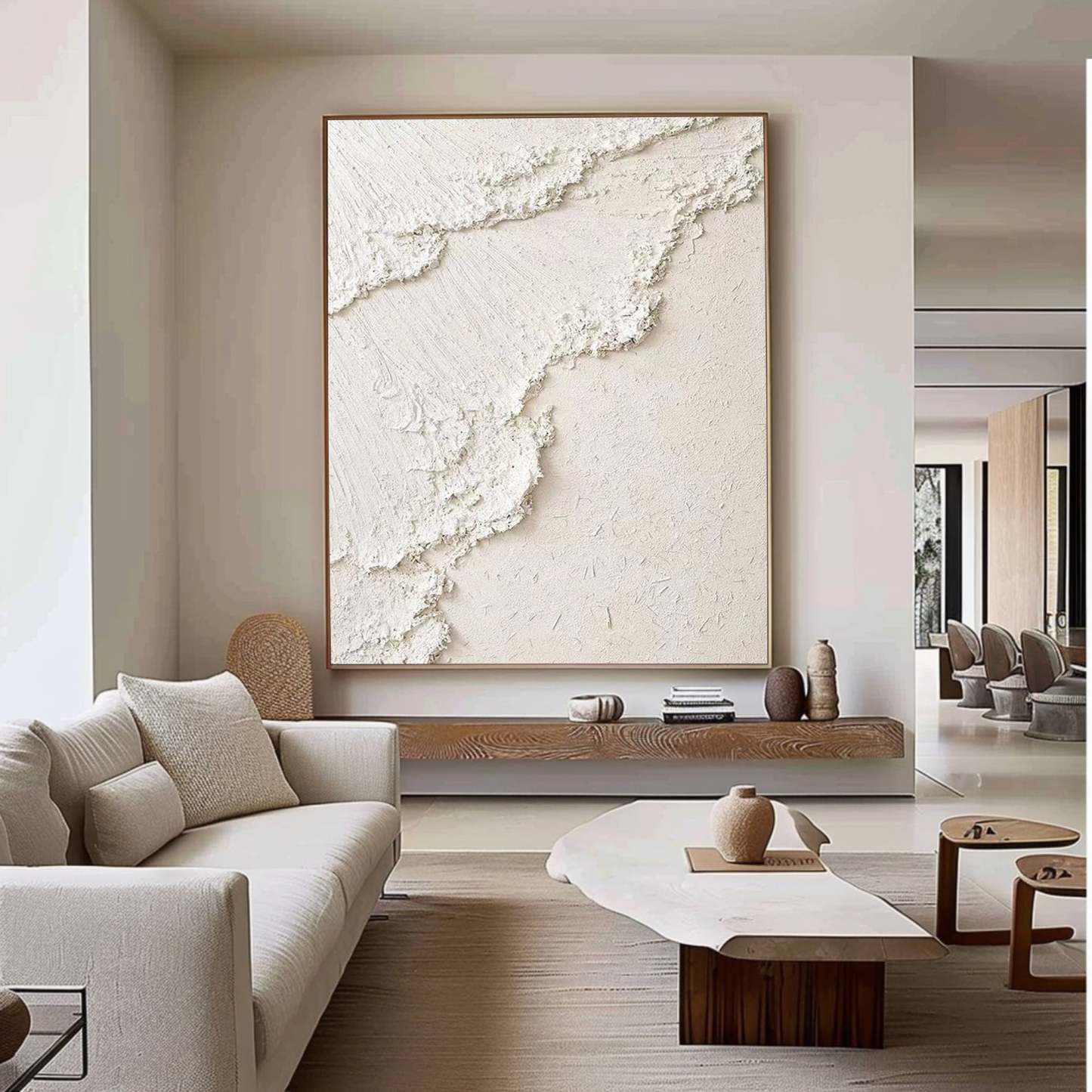 Plaster Art Painting hand-painted #HM1811