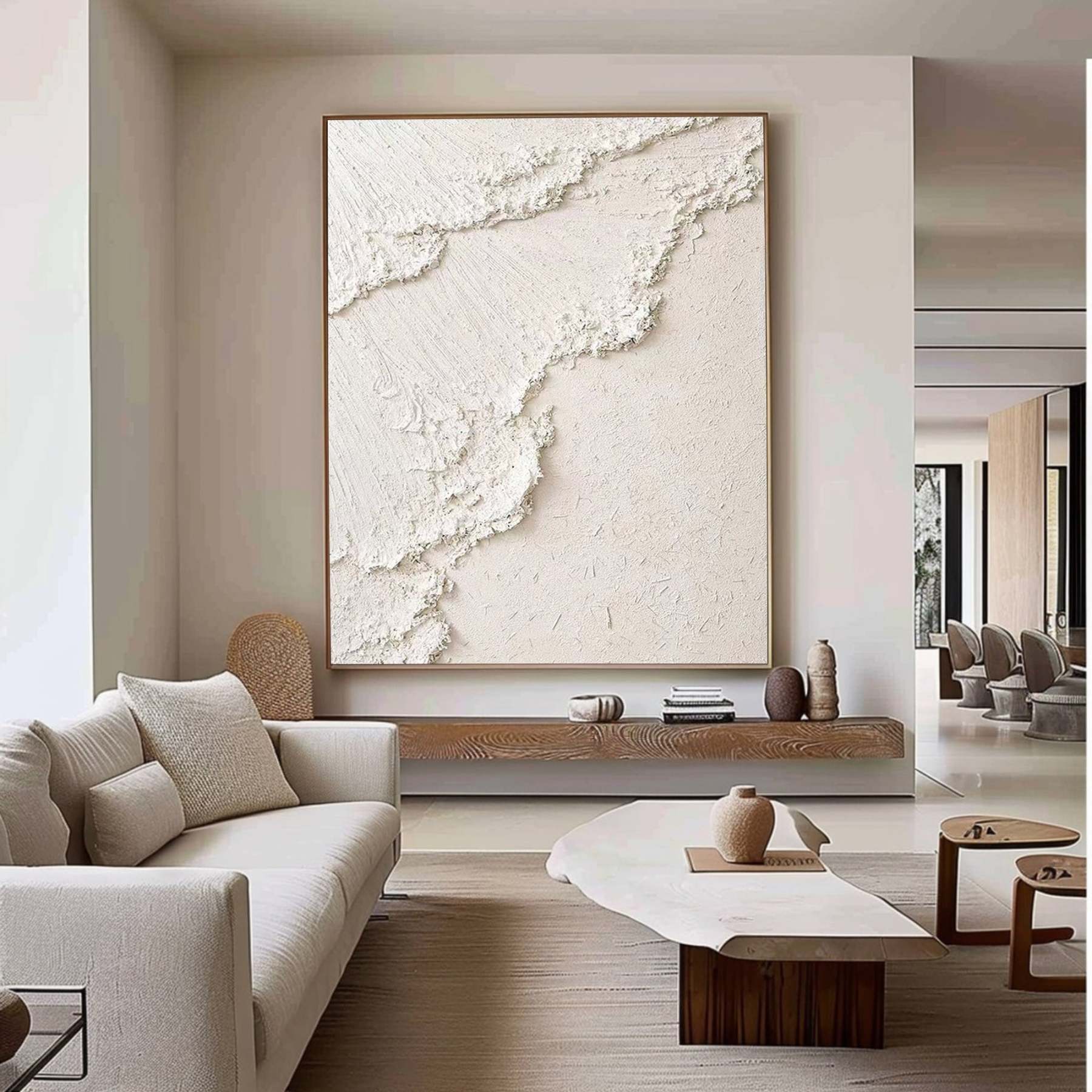 Plaster Art Painting hand-painted #HM1811