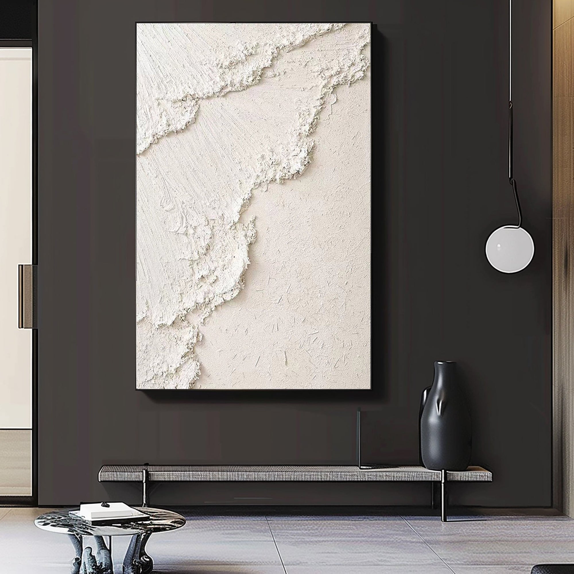 Plaster Art Painting hand-painted #HM1811