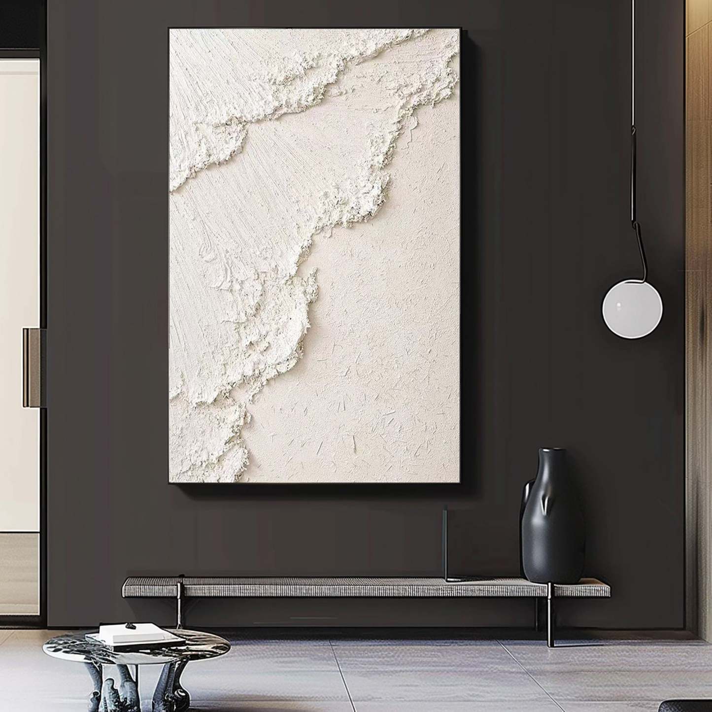 Plaster Art Painting hand-painted #HM1811