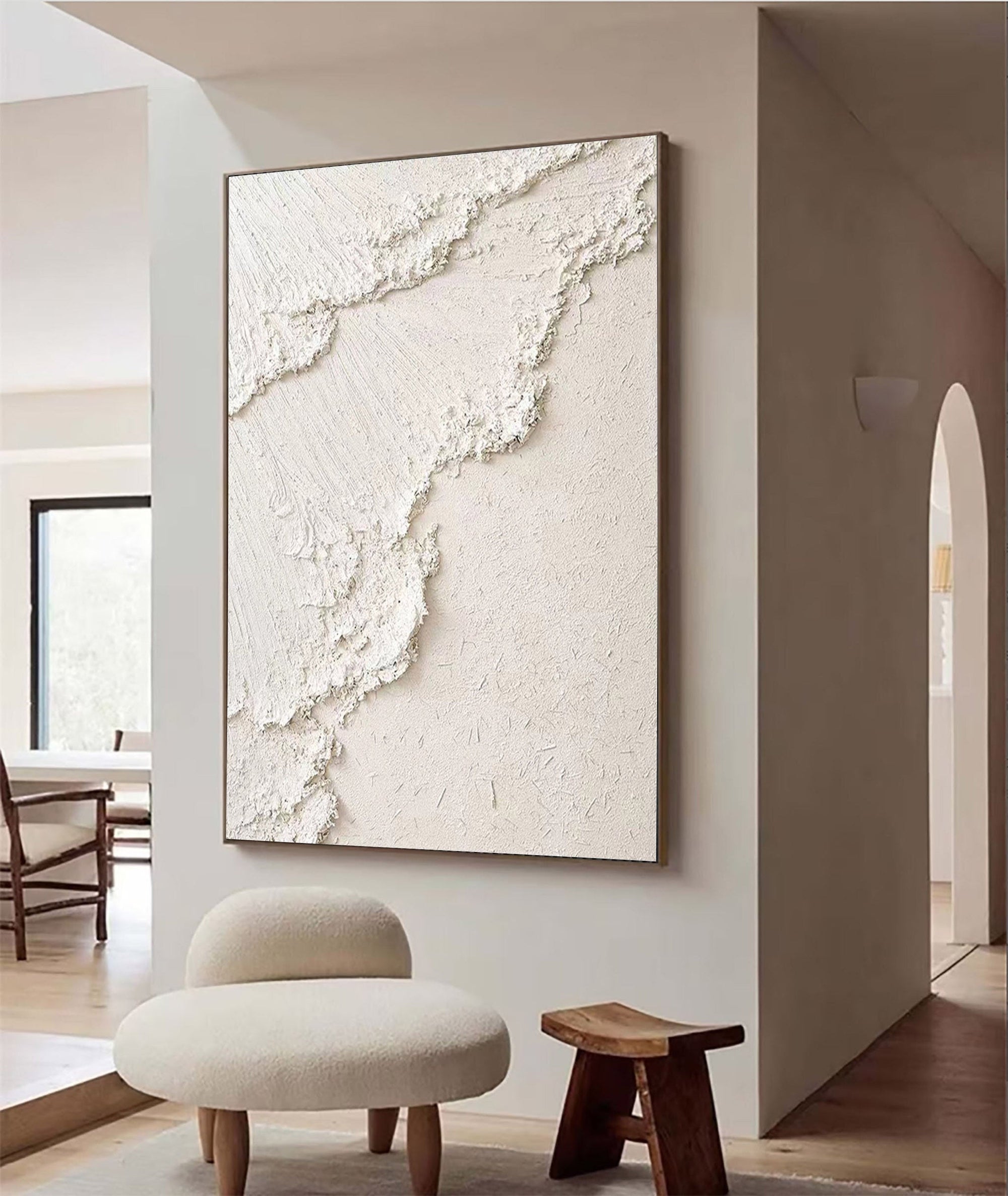 Plaster Art Painting hand-painted #HM1811