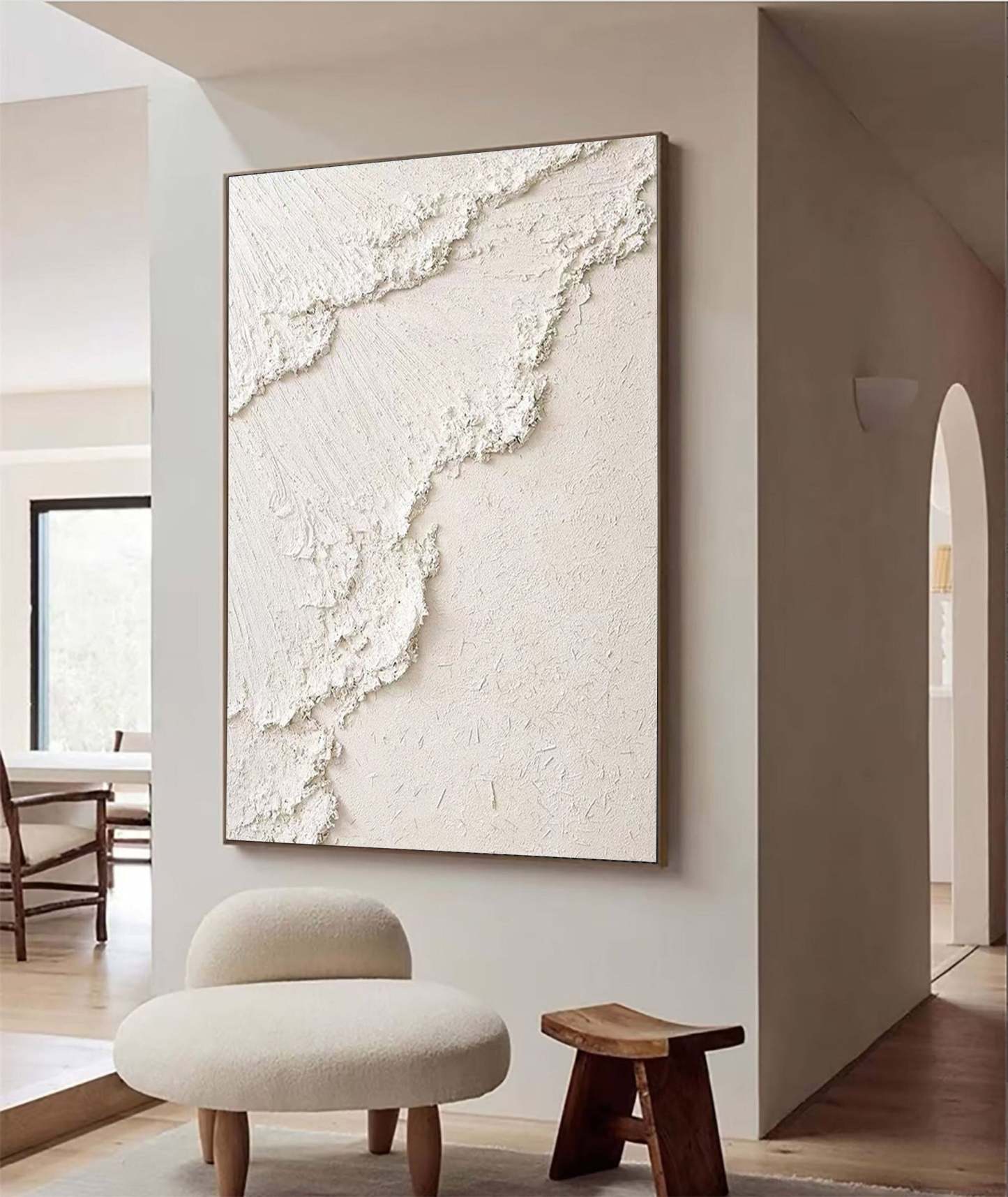 Plaster Art Painting hand-painted #HM1811