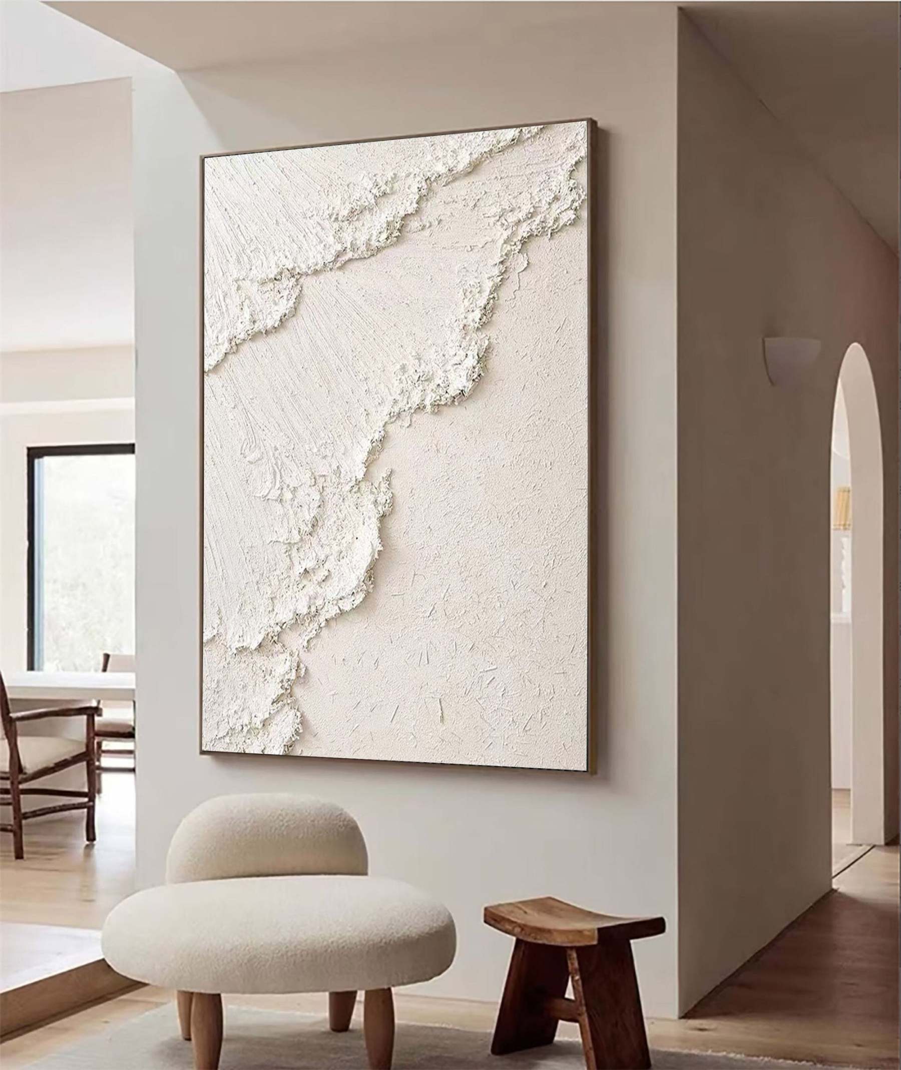 Plaster Art Painting hand-painted #HM1811