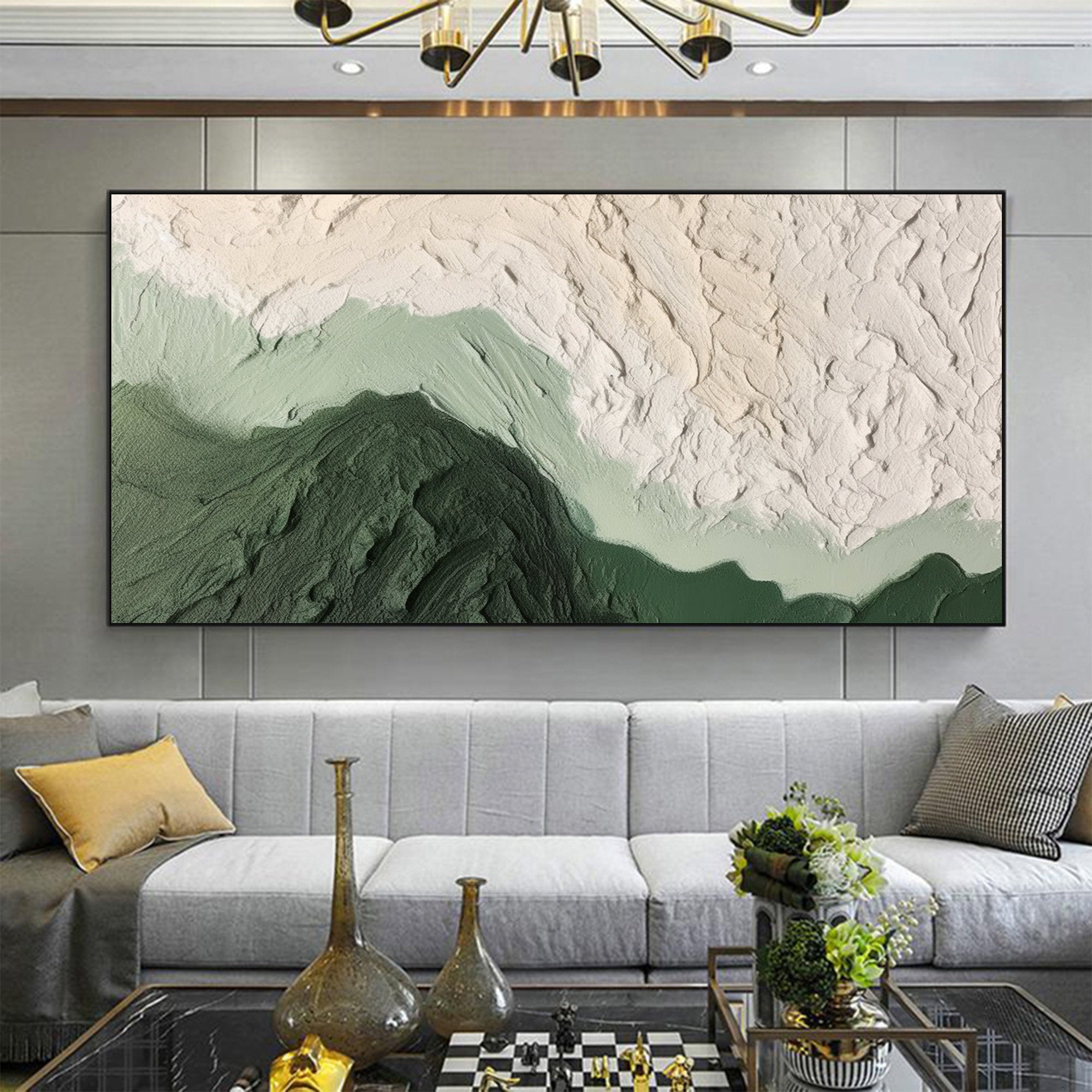 Abstract Art Painting hand - painted #HM1799