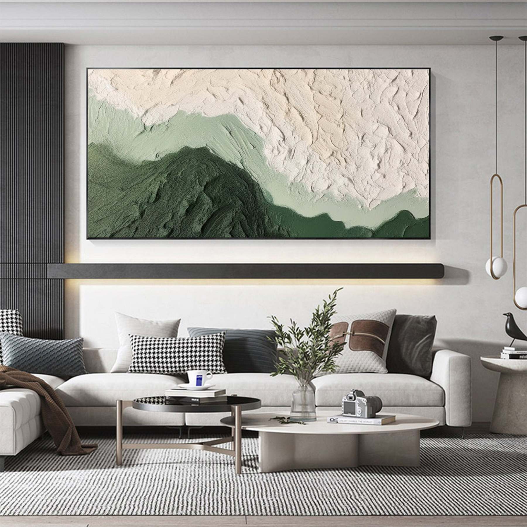 Abstract Art Painting hand - painted #HM1799