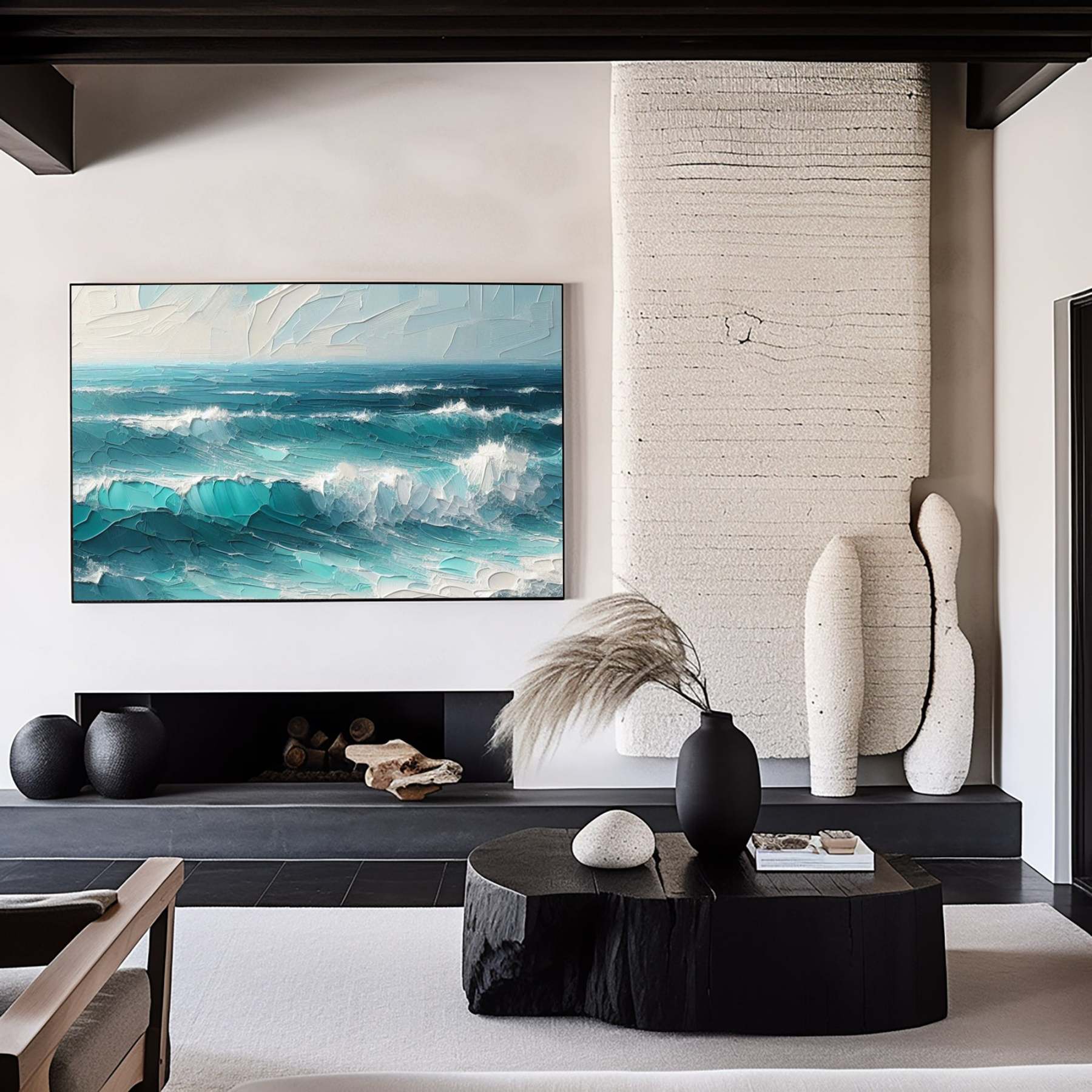 Abstract Art Painting hand - painted #HM1802