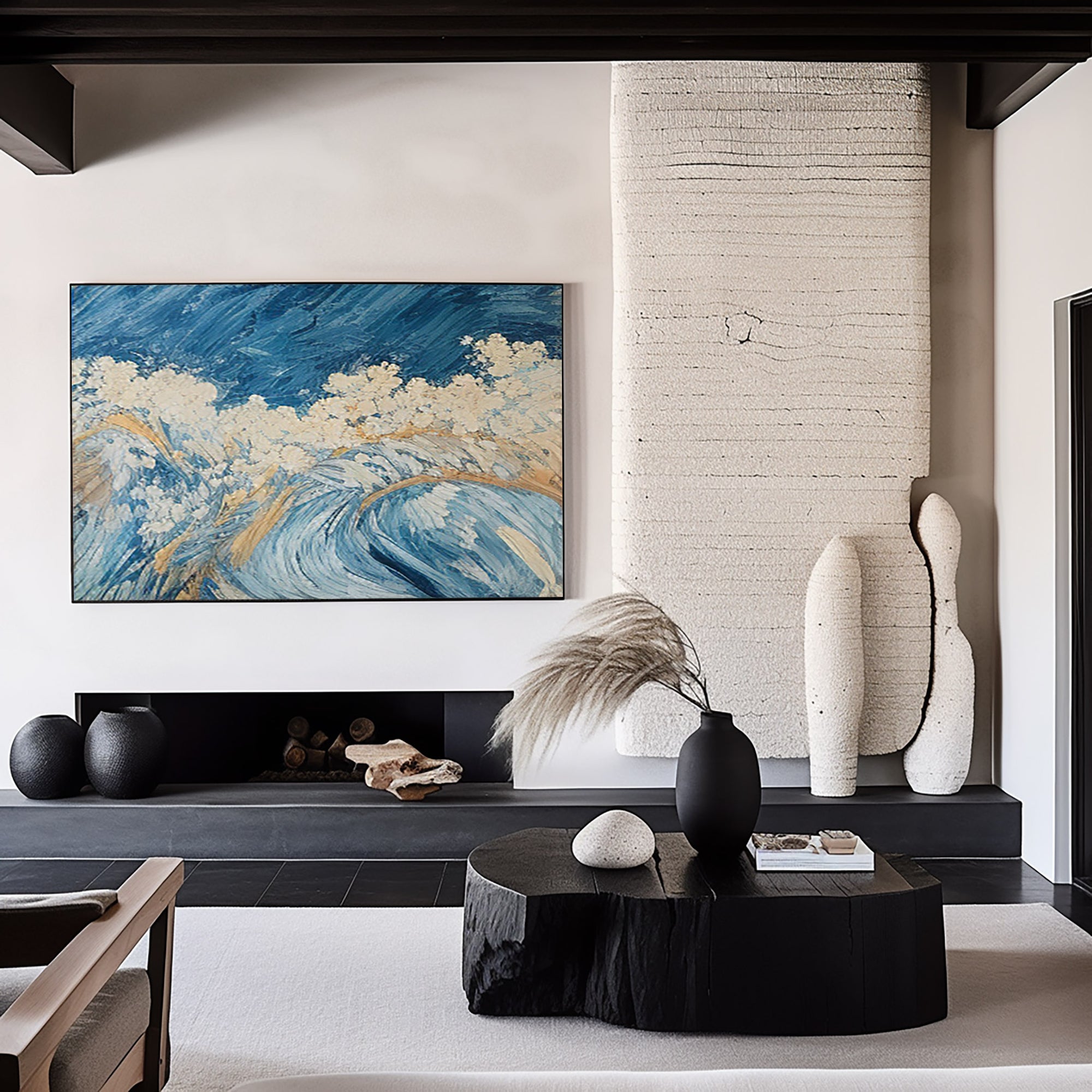 Abstract Art Painting hand - painted #HM1807