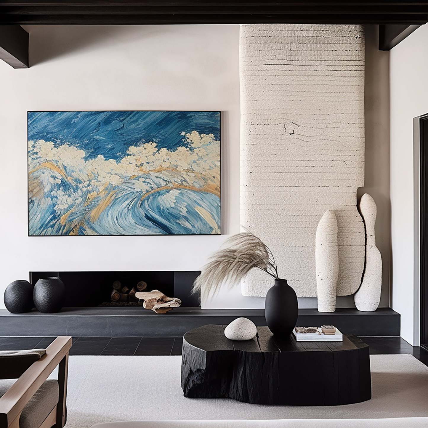 Abstract Art Painting hand - painted #HM1807