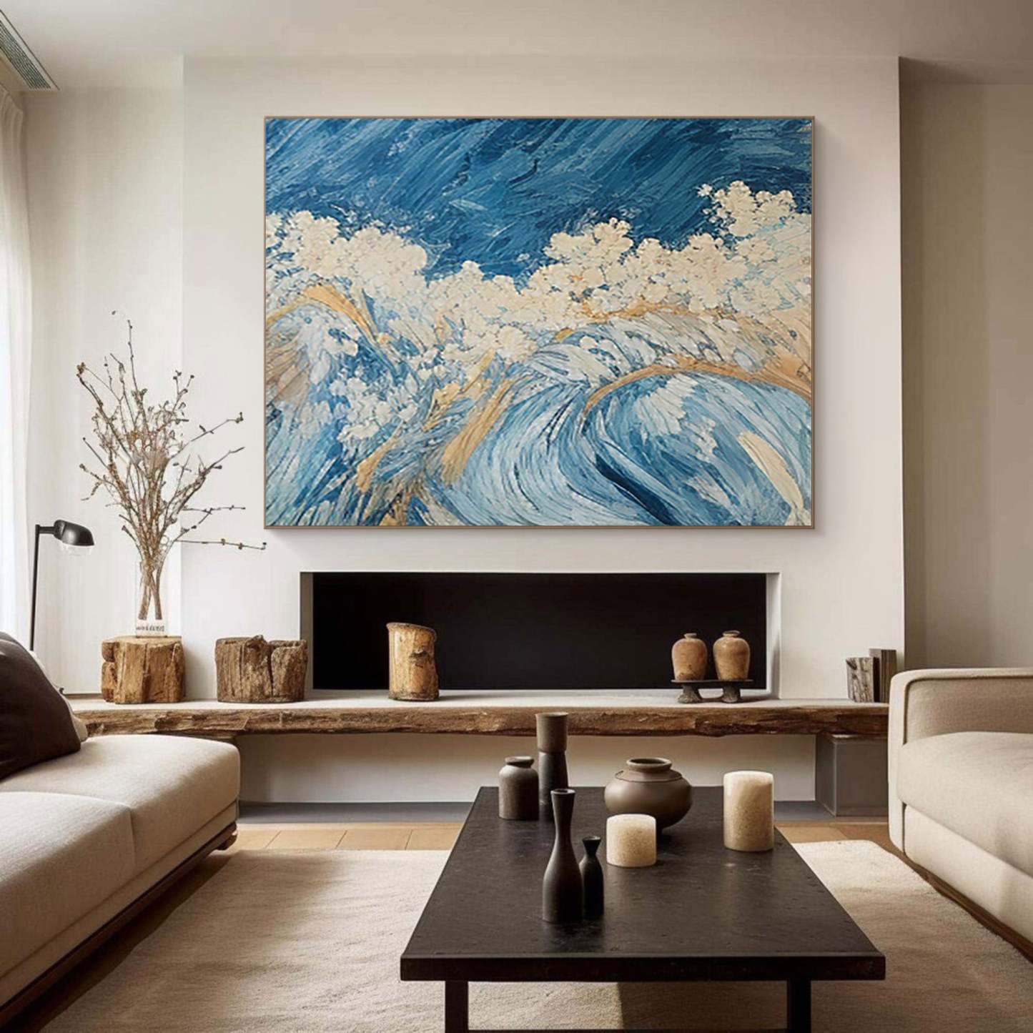 Abstract Art Painting hand - painted #HM1807