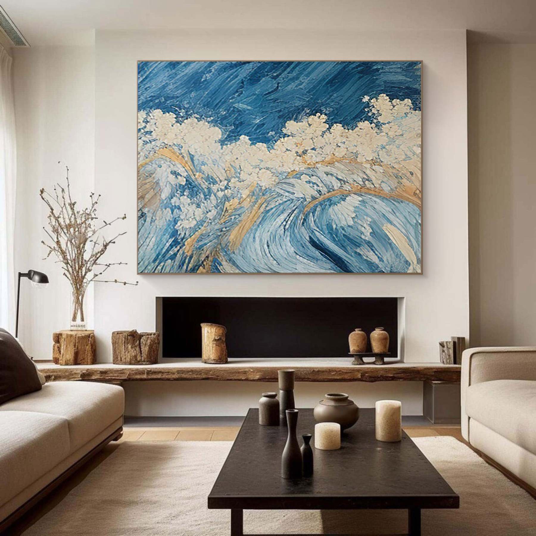 Abstract Art Painting hand - painted #HM1807