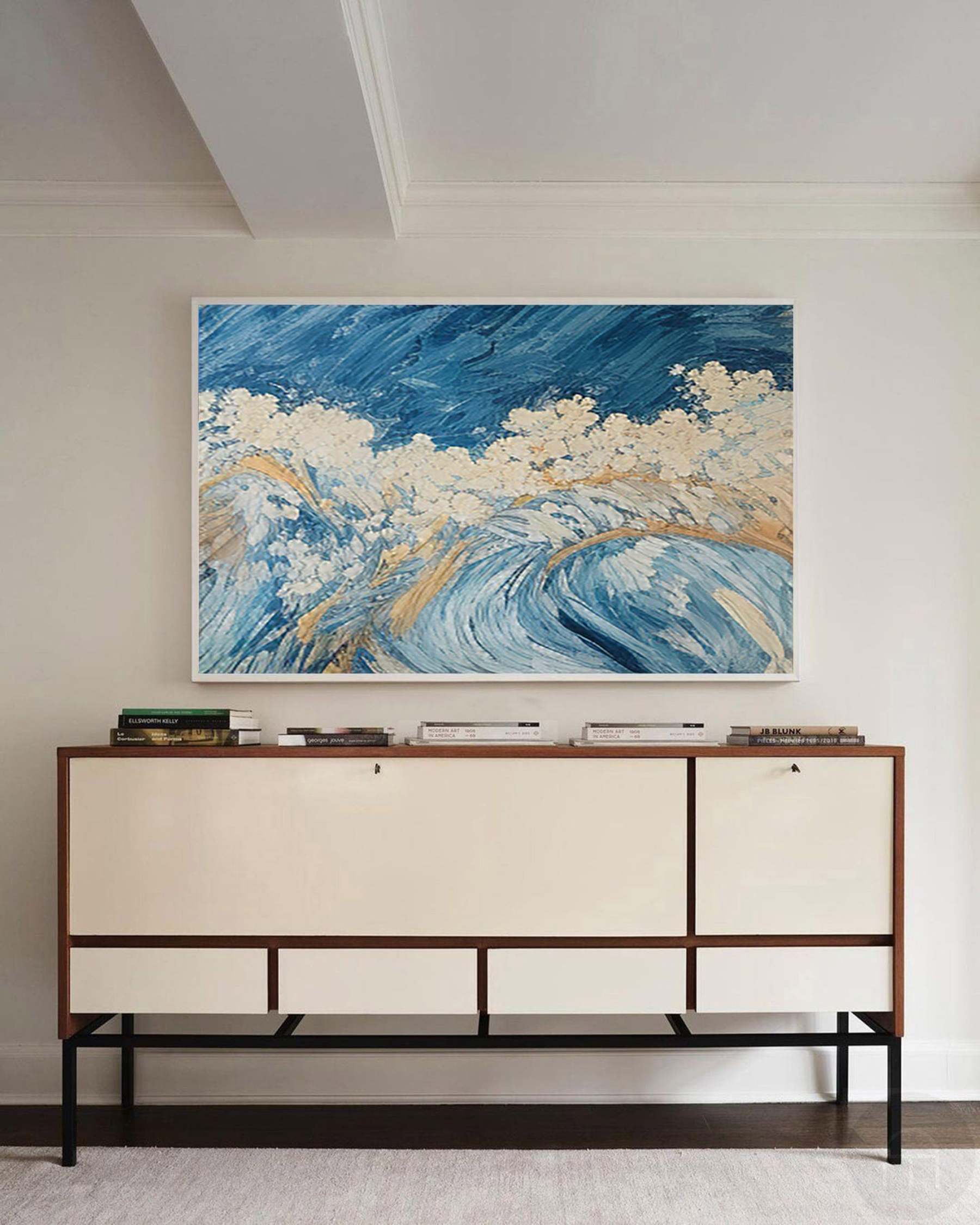 Abstract Art Painting hand - painted #HM1807