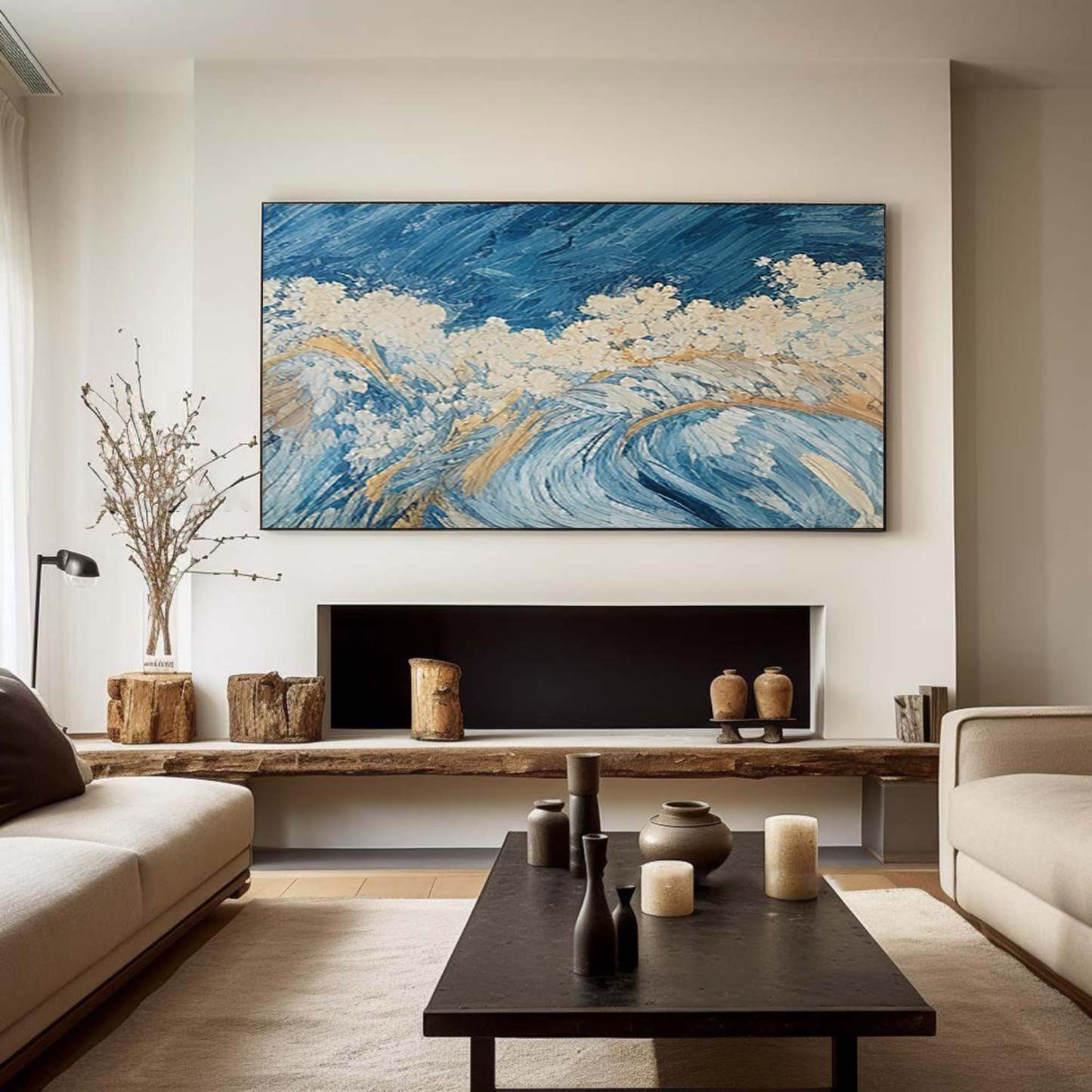 Abstract Art Painting hand - painted #HM1807