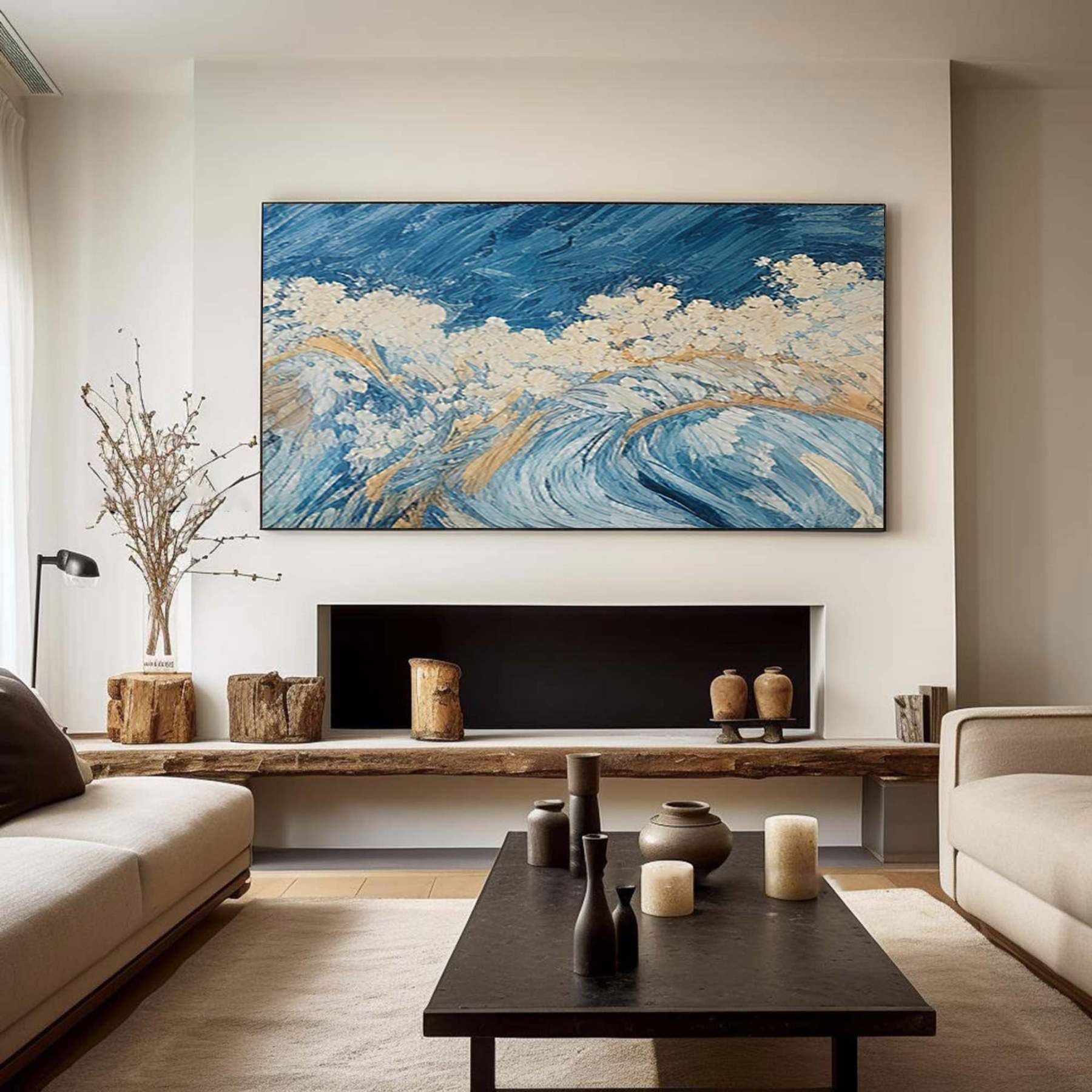 Abstract Art Painting hand - painted #HM1807