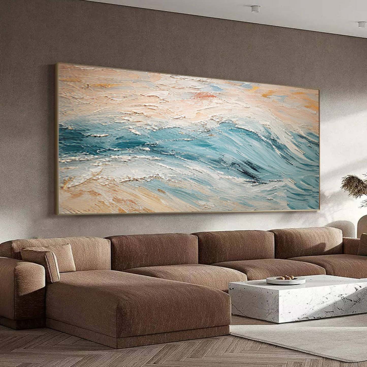 Abstract Art Painting hand - painted #HM1810