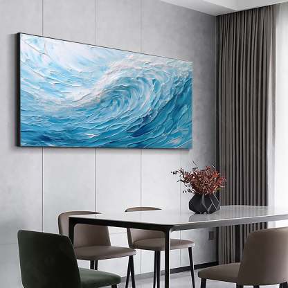 Plaster Art Painting hand - painted #HM1789