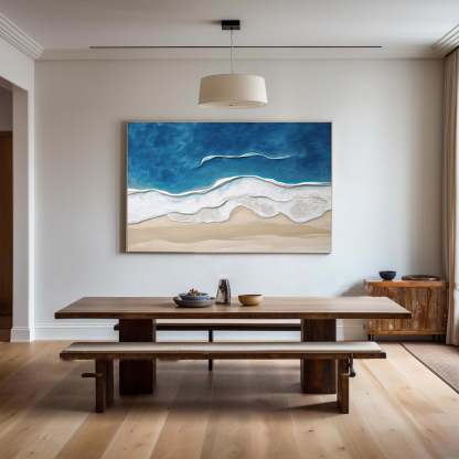 Plaster Art Painting hand - painted #HM1788