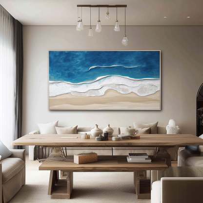 Plaster Art Painting hand - painted #HM1788