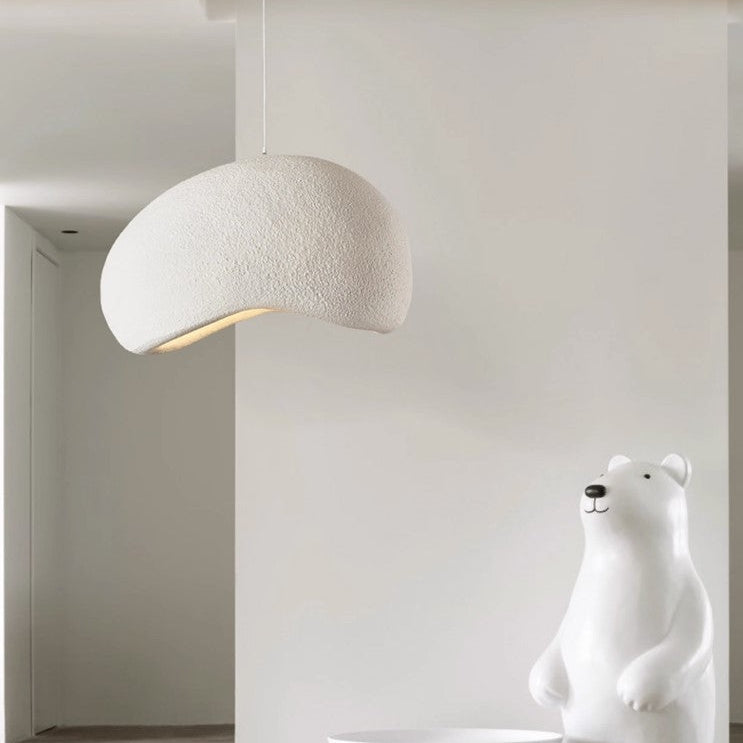 Cloud-shaped wabi-sabi Pendant Light-yohoLight