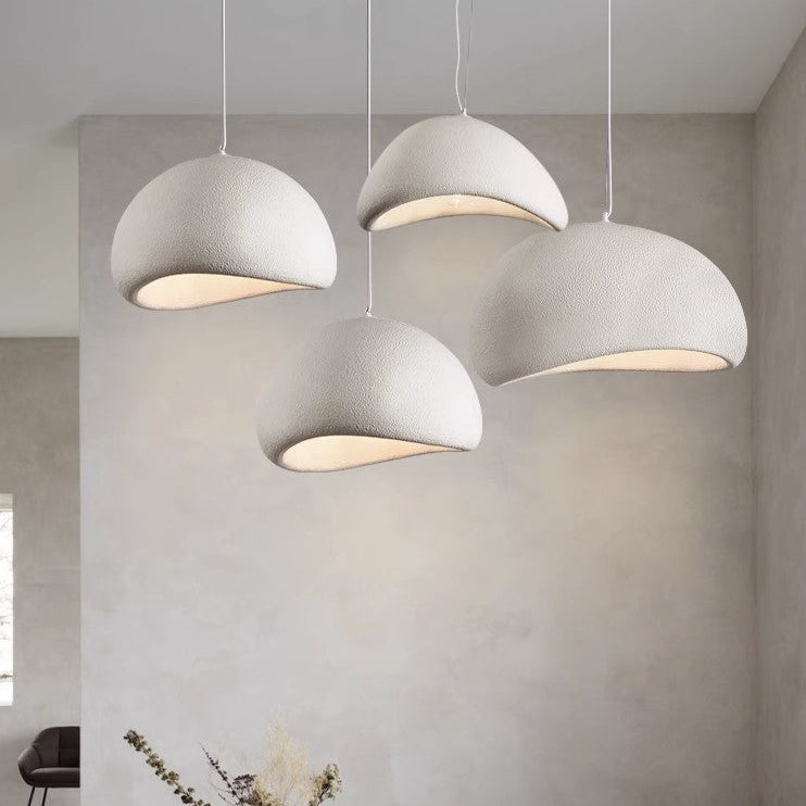 Cloud-shaped wabi-sabi Pendant Light-yohoLight