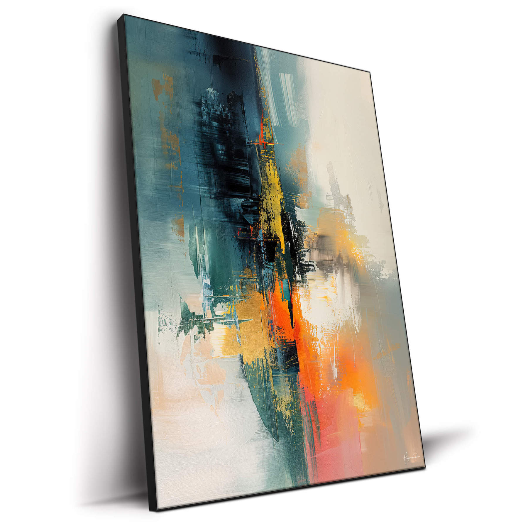 Landscape Art Painting hand-painted #HM1875