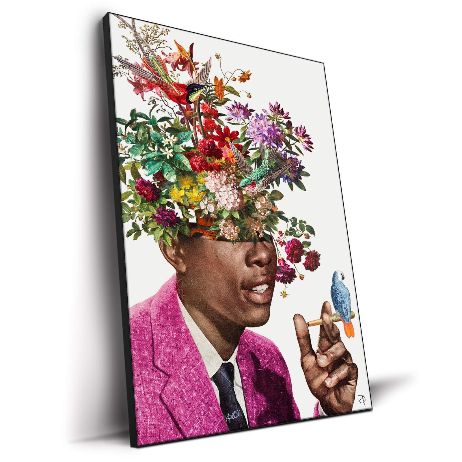 Vintage Wall Art Oil Painting hand-painted #HM1885