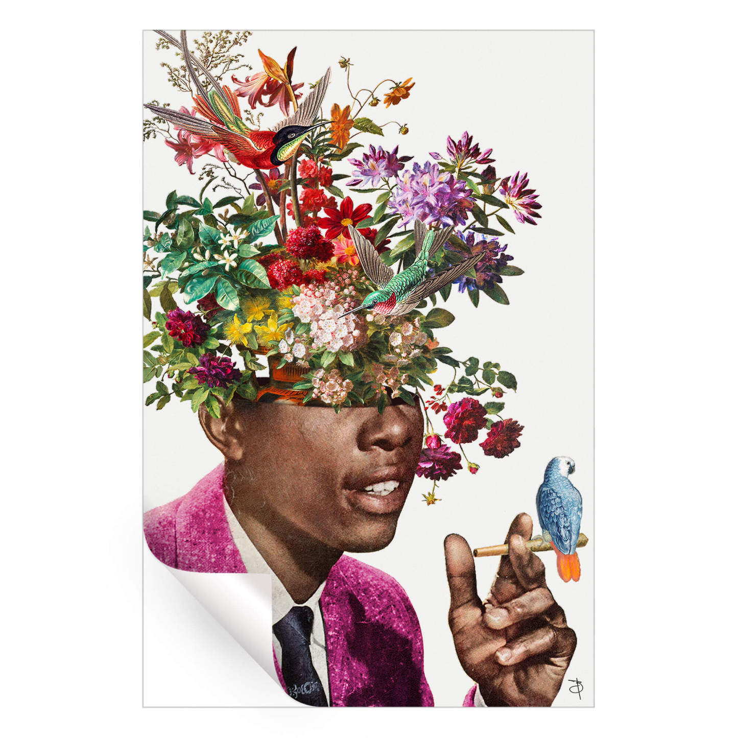 Vintage Portrait Wall Art ArtFab Print #HM1885