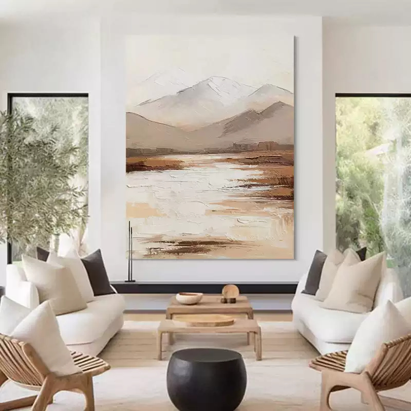 Wabi-Sabi Art Painting hand - painted #HM310