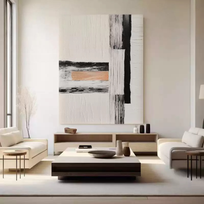 Wabi-Sabi Art Painting hand - painted #HM307