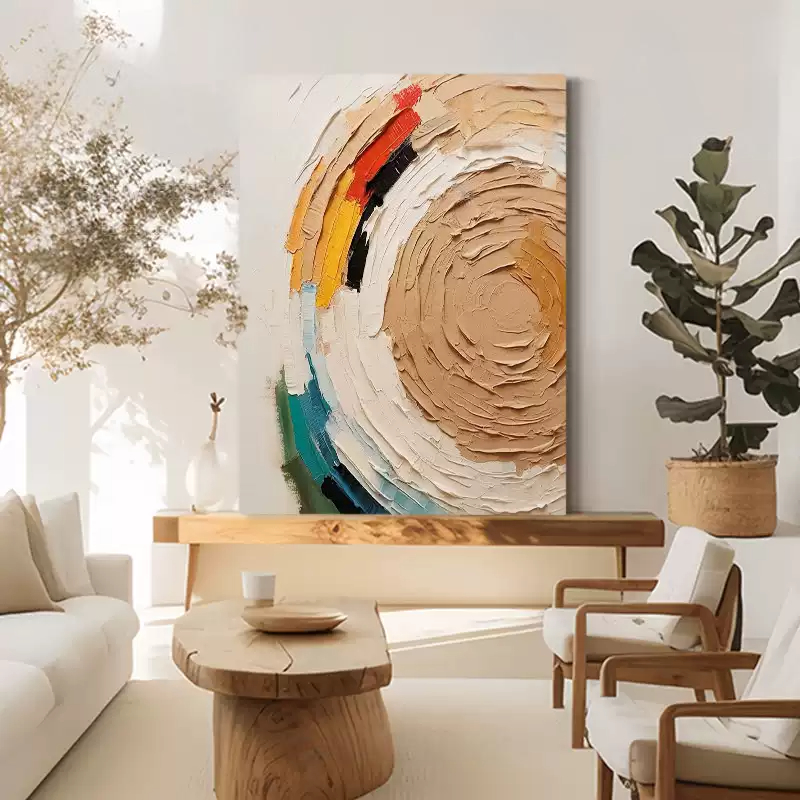 Wabi-Sabi Art Painting hand - painted #HM302