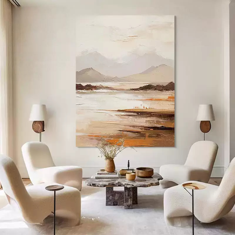 Wabi-Sabi Art Painting hand - painted #HM310