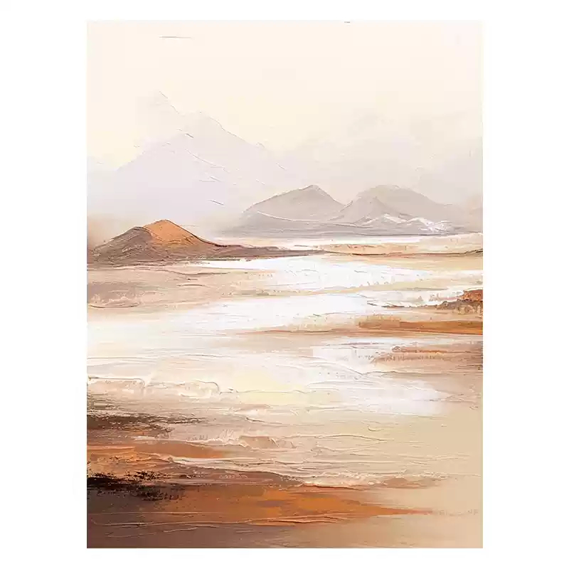 Wabi-Sabi Art Painting hand - painted #HM310