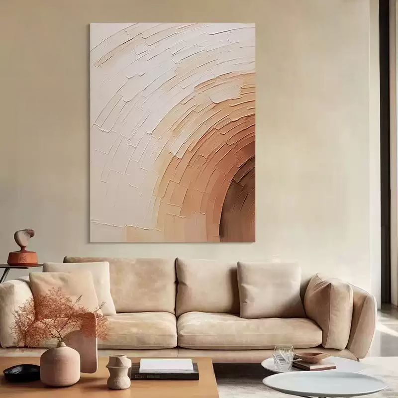 Wabi-Sabi Art Painting hand - painted #HM322