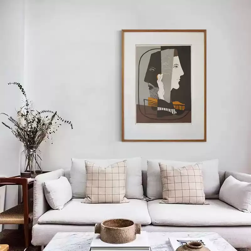 Wabi-Sabi Art Painting hand - painted #HM1567