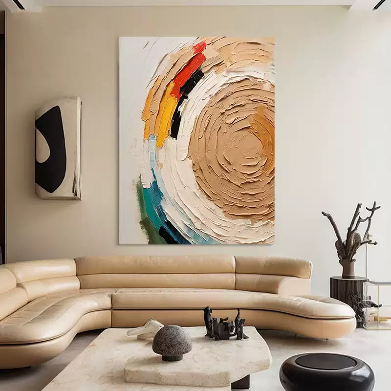 Wabi-Sabi Art Painting hand - painted #HM302