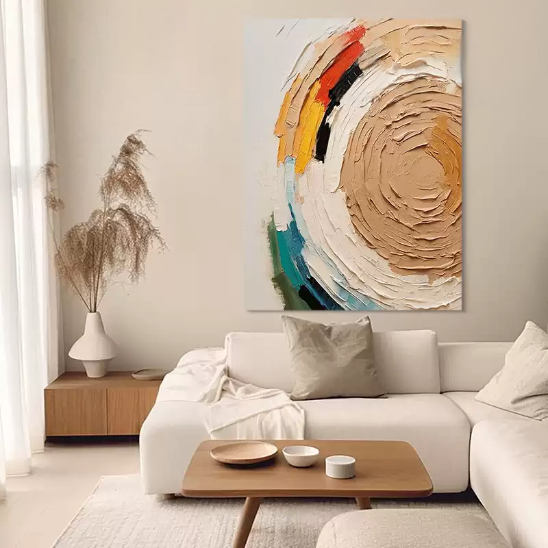 Wabi-Sabi Art Painting hand - painted #HM302