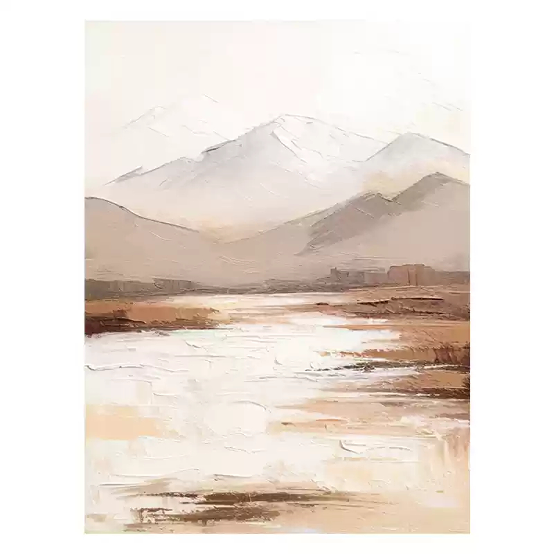 Wabi-Sabi Art Painting hand - painted #HM310