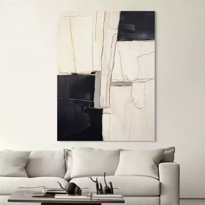 Wabi-Sabi Art Painting hand - painted #HM308