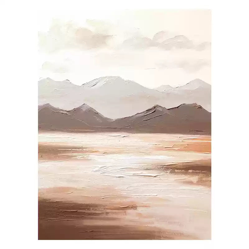 Wabi-Sabi Art Painting hand - painted #HM310