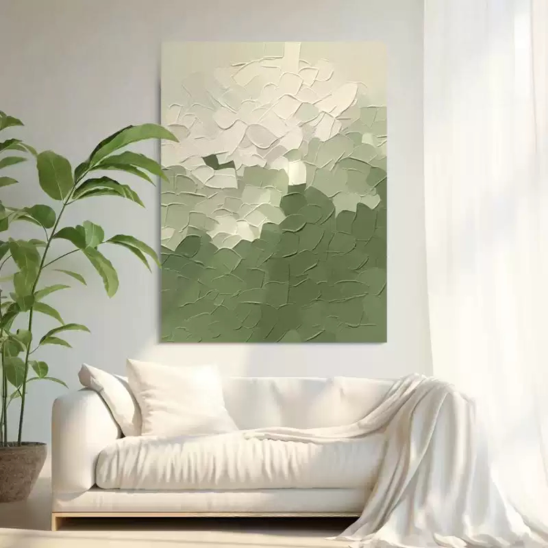 Wabi-Sabi Art Painting hand - painted #HM313