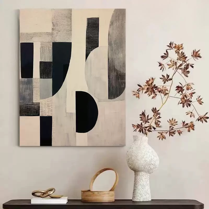 Wabi-Sabi Art Painting hand - painted #HM317