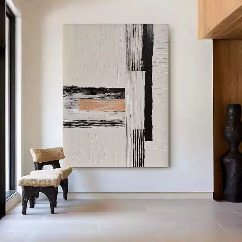 Wabi-Sabi Art Painting hand - painted #HM307