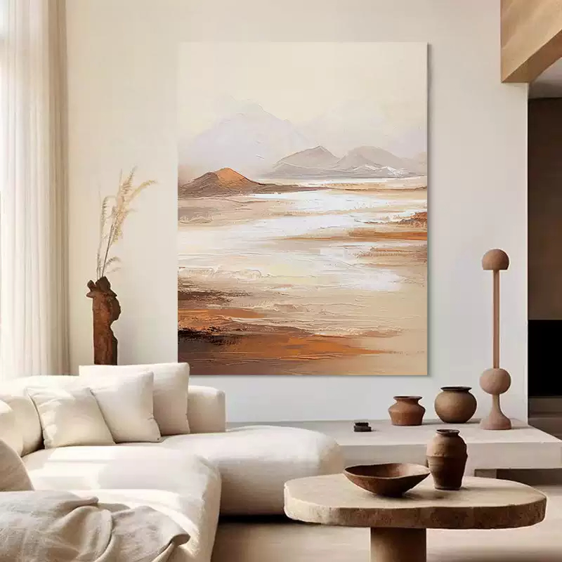 Wabi-Sabi Art Painting hand - painted #HM310