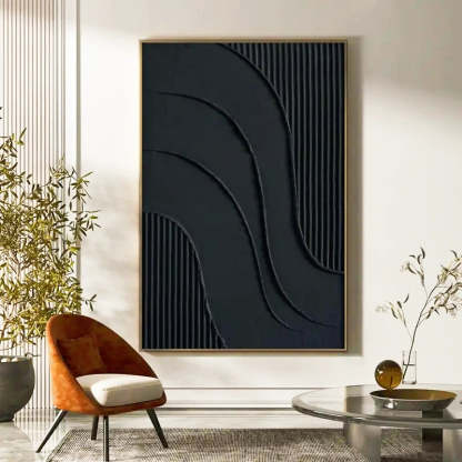 Plaster Art Painting hand - painted #HM1411