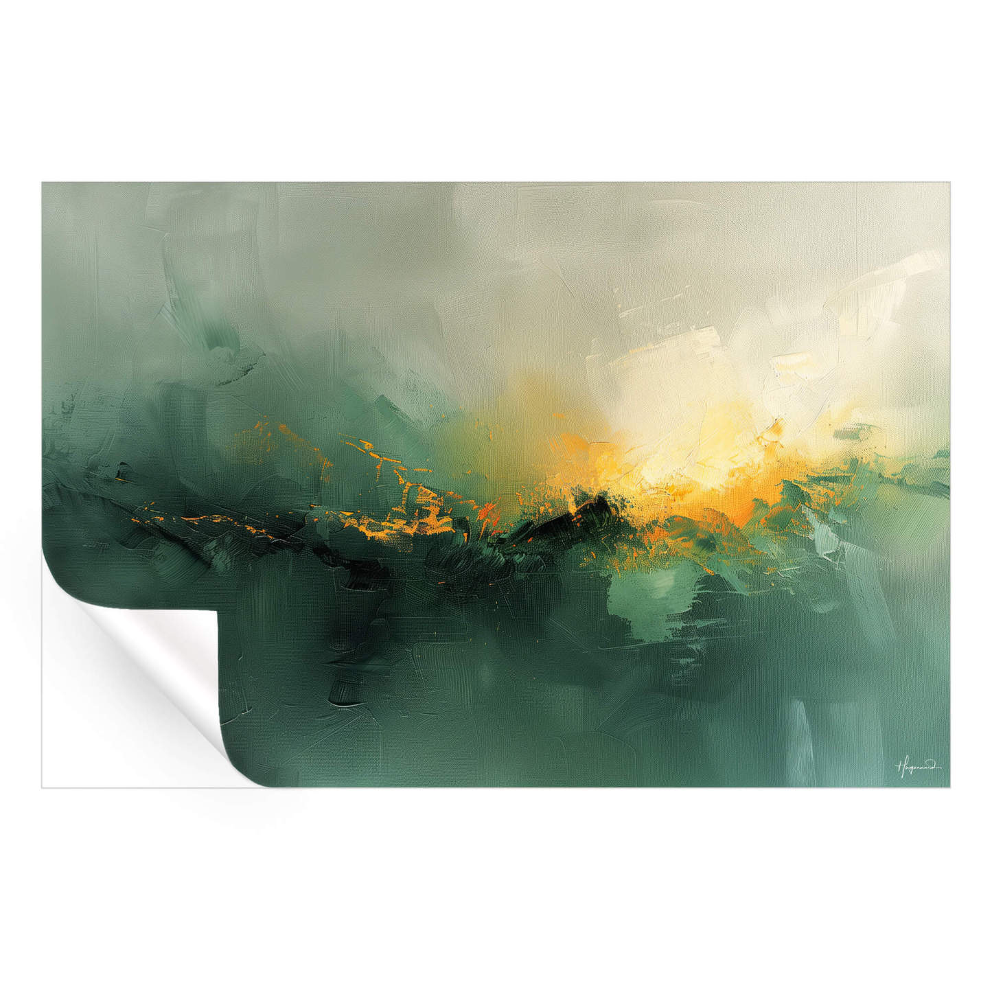 Abstract Landscape Wall Art ArtFab Print #HM1876